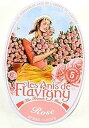 レ アニス ド フラヴィニー ローズ ハード キャンディ 1.75 オンス (50g) 缶 4 パック 4 Pack Les Anis de Flavigny ...