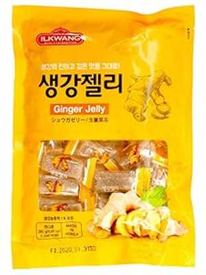 Ilkwang Ginger Chew Jelly Chews Chewy Candy 250 grams (8.8 oz) Product...