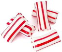 Candyman's 個別包装ハード キャンディー 天然風味レッド & ホワイト ミント ランプ、16 オンス バッグ Sumthin Sweet Candym...