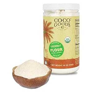 CocoGoodsCo ベトナム シングルオリジン オーガニック ココナッツ粉 18 オンス/1.13 ポンド CocoGoodsCo Vietnam Single-Origin Organic Coconut Flour 18 oz/ 1.13 lbs CocoGoodsCo ベトナム シングルオリジン オーガニック ココナッツ粉 18 オンス/1.13 ポンド CocoGoodsCo Vietnam Single-Origin Organic Coconut Flour 18 oz/ 1.13 lbs