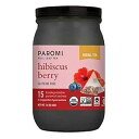 パロミ ハイビスカス ベリー オーガニック ハーブ ティー、シグネチャー ジャー、15 カウント (6 個パック) Paromi Hibiscus Berry Organic Herbal Tea, Signature Jar, 15 Count (Pack of 6)