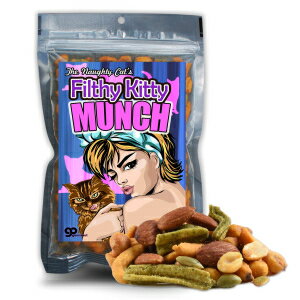 Filthy Kitty Munch スパイシー トレイル ミックス - 男性向けの面白いスナック - プレミアム ブレンド、米国製 Filthy Kitty Munch Spicy Trail Mix - Funny Snacks for Men - Premium Blend, Made in the USA