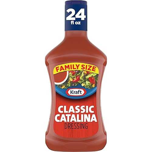Kraft Classic Catalina Salad Dressing (24 fl oz Bottles, Pack of 3)
