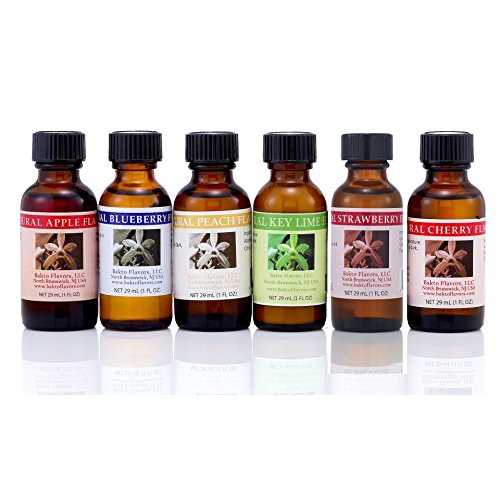Bakto Flavors Perfect Pie Natural Flavors Collection - アップル、キーライム、ブルーベリー、ピーチ、チェリー、パンプキンパイ Bakto Flavors Perfect Pie Natural Flavors Collection - Apple, Key Lime, Blueberry, Peach, Cherry, Pumpk