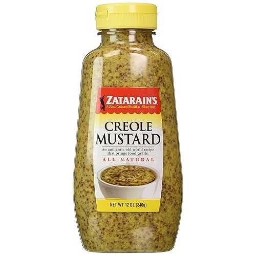 Zatarins クレオール マスタード 12 オンス スクイーズ、2 パック Zatarain's Zatarains Creole Mustar..