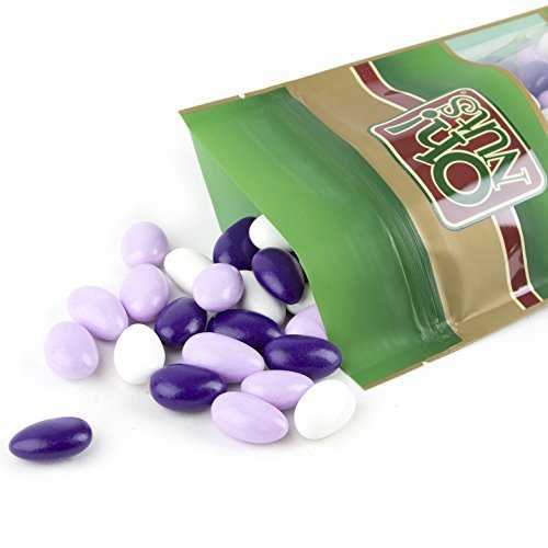 ジョーダン アーモンド ホワイト、パープル、ラベンダー - スーパーファイン (非常に大きなアーモンド..