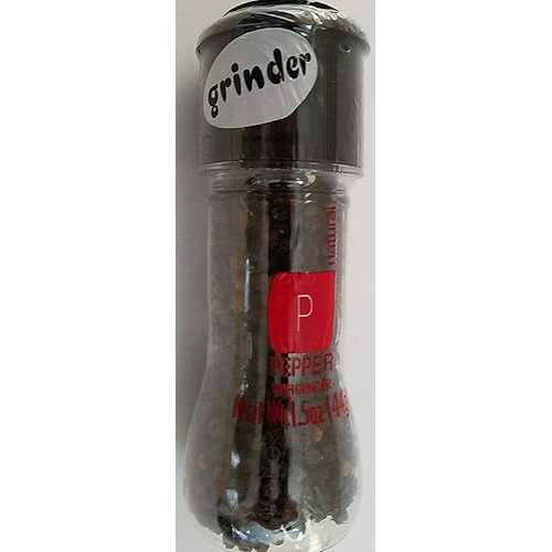 料理用調味料 ブラックペッパーコーン&グラインダー 1.5オンス Nproduct Culinary Seasoning Black Peppercorns & Grinder 1.5 oz(4)