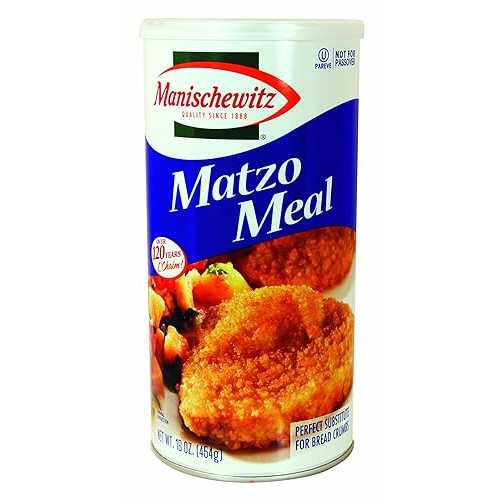 Manischewitz Matzo Meal、16 オンス缶 (6 個パック) Manischewitz Matzo Meal, 16-Ounce Tins (Pack of 6)