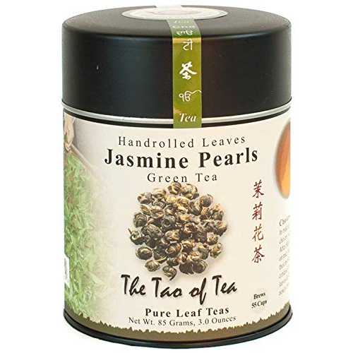 The Tao of Tea、手巻きジャスミンパールグリーンティー、ルーズリーフ、3オンス缶 The Tao of Tea, Ha..