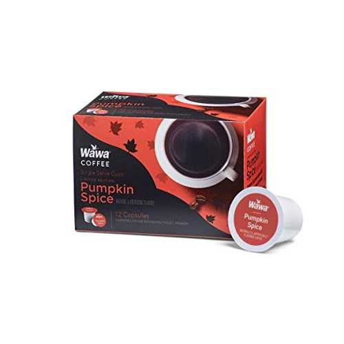 Wawa 限定版 パンプキン スパイス シングル サーブ カップ キューリグ K カップ ブルワー用 - 12 カプ..
