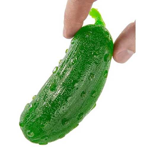 ジャイアントグミピクルス (4.5オンス) - サワーディルピクルスフレーバー使用 April Enterprises Gian..