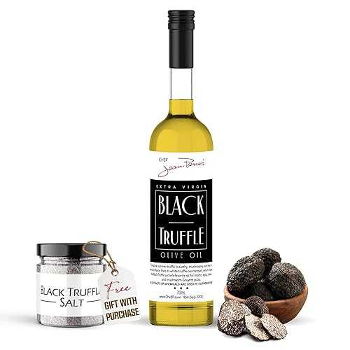 Chef Jean-Pierre's Chef Jean Pierre 100% Natural Black Truffle Oil Super Concent...