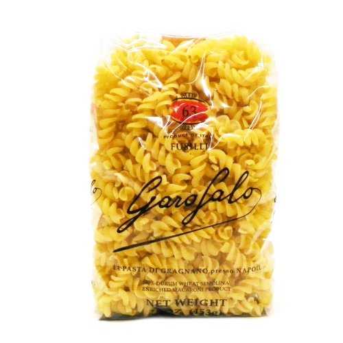 Garofalo Fusilli パスタ、16 オンス (4 個パック) Garofalo Fusilli Pasta, 16-Ounce (Pack of 4)