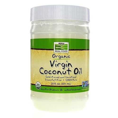 NOW Foods - バージンココナッツオイル 20液量オンス NOW Foods - Virgin Coconut Oil 20 fl oz