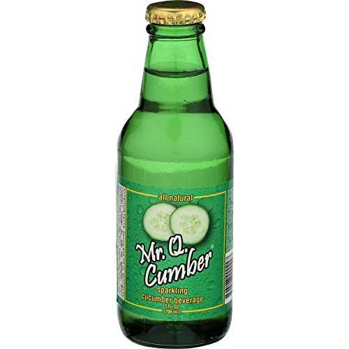Mr Q Cumber ソーダキュウリ、7 液量オンス Mr Q Cumber Soda Cucumber, 7 fl oz