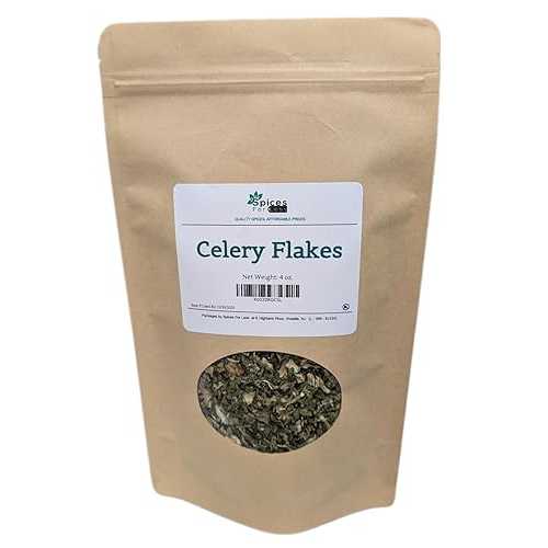 SFL 乾燥セロリフレーク - 4 オンス - コーシャ Spices For Less SFL Dried Celery Flakes - 4 oz - Ko..
