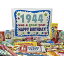 RETRO CANDY YUM ~ 1944 81st Birthday Gift Box of Nostalgic Candy from Childhood for 81 Year Old ..