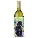 Glomarketで買える「Caroline's Treasures SS8264LITERK Portuguese Water Dog Wine Bottle Hugger Bottle Cooler Sleeve Hugger Machine Washable Collapsible Insulator Beverage Insulated Holder」の画像です。価格は3,731円になります。