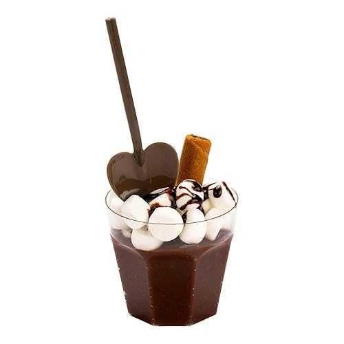 Restaurantware 3.5 Inch x 1.3 Inch Heart Spoons 100 Disposable Mini Plastic Spoons - Heart-Shape..