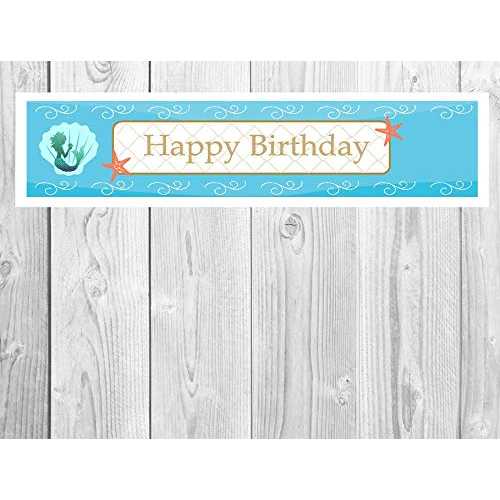 ビーチマーメイドケーキ/フード/カップケーキ/前菜/デザートデコレーショントッパーデコレーション(屋内/屋外バナー) CakeSupplyShop Beach Mermaid Cake / Food / Cupcake / Appetizer /Desert Decorating Topper Decorations (Indoor / Outdoor Banne