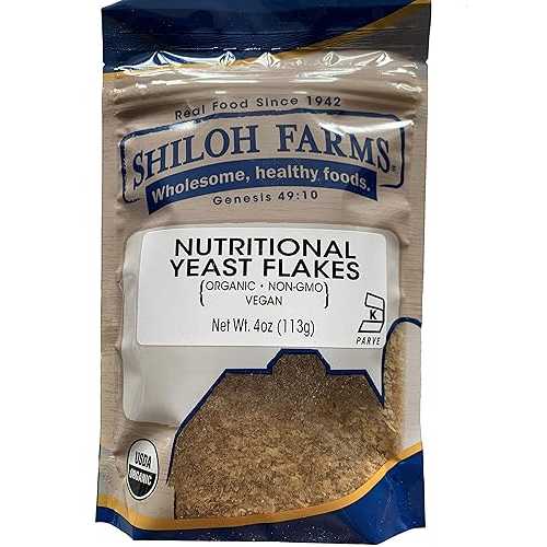 Glomarket㤨Shiloh Farms Organic Nutritional Yeast Flakes - 4 Ounce Bag - Vegan Protein - A GREAT ADDITION TO YOUR PLANT-BASED DIETפβǤʤ4,709ߤˤʤޤ