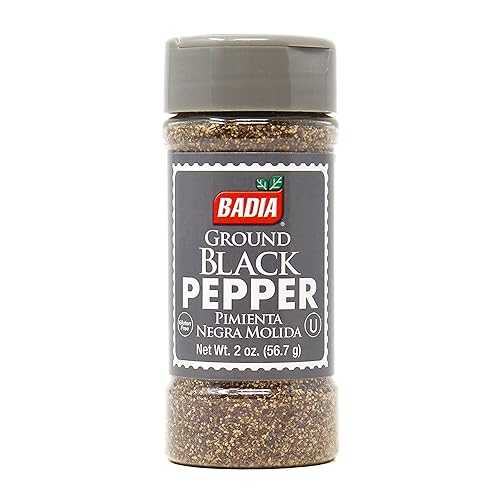バディアペッパーブラックグラウンド、2オンス Badia Pepper Black Ground, 2 oz