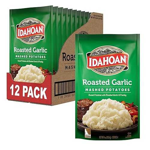Glomarket㤨֥ۥ ޥåݥƥȡȥå4󥹥ѥå (12ĥѥå Idahoan Mashed Potatoes, Roasted Garlic, 4-Ounce Package (Pack of 12פβǤʤ6,566ߤˤʤޤ