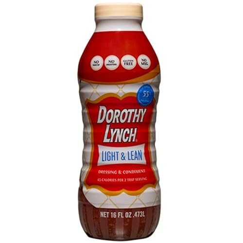 楽天GlomarketDorothy Lynch Salad Dressing Sweet & Spicy Thick & Creamy Salads, Dips, Sauces, Marinades French Style Condiment Tangy Gluten Free No Trans Fat USA Made （Light & Lean, 16 oz （2 Pack））