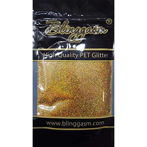 Blinggasm プレミアム耐溶剤性ポリエステルグリッター 重量3.5オンス 0.008または0.015 タンブラー装飾..