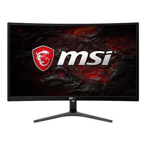 MSI フル HD FreeSync ゲーミング モニター 24 インチ 曲面ノングレア 1ms LED ワイド スクリーン 1920 X 1080 75Hz リフレッシュ レート (Optix G241VC) MSI Full HD FreeSync Gaming Monitor 24" Curved Non-Glare 1ms LED Wide Scree