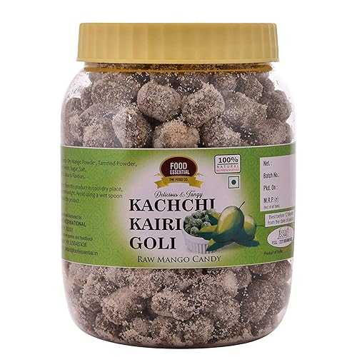 カッチ カイリ (生マンゴー) ゴリ - インド キャンディ 250 グラム (8.82 オンス) FOOD ESSENTIAL Kach..