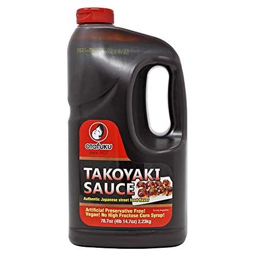 Glomarket㤨֥ե Ƥ 78.7 (1/2 Otafuku Takoyaki Sauce for Japanese Grilled Octopus, 78.7 OZ (1/2 GallonפβǤʤ10,210ߤˤʤޤ