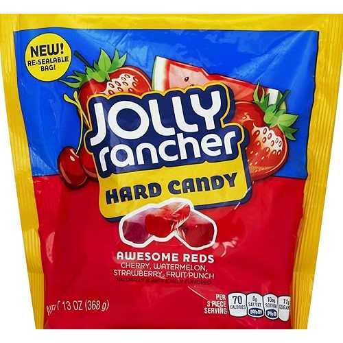 JOLLY RANCHER AWESOME REDS ハード キャンディ アソートメント、13 オンス バッグ JOLLY RANCHER AWES..