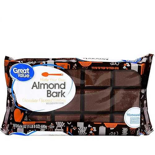 楽天Glomarketお買い得チョコレートアーモンドバーク、24オンス Great Value Chocolate Almond Bark, 24 oz
