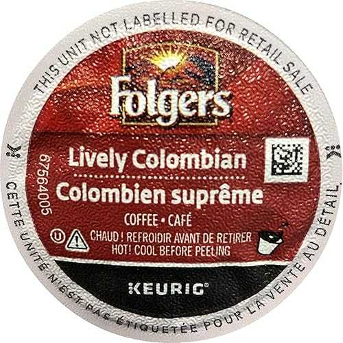 Folgers グルメ セレクション ライブリー コロンビア コーヒー K カップ、24 カウント (4 個パック) - ..