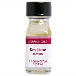 LorAnn グルメ リキッド フレーバー キー ライム - 1 DRAM LorAnn Gourmet Liquid Flavoring KEY LIME - 1 DRAM