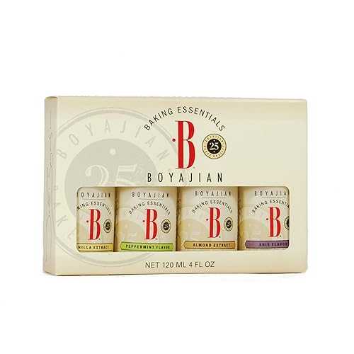 Toeah Boyajian Baker's Box - 1 oz. Baking Oils Set - Almond Extract, Anise Flavor, Peppermint Fl..