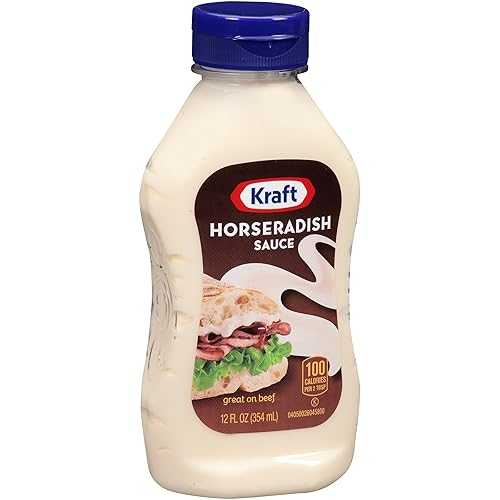 クラフトホースラディッシュソース、12オンス（12個パック） Kraft Horseradish Sauce, 12 Ounce (Pack..