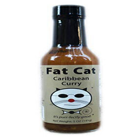 t@bgLbg - t@bgLbgOt[Y̔JrAJ[zbg\[X Fat Cat - Caribbean Curry Hot Sauce sold by Fat Cat Gourmet Foods