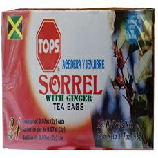 TOPS Sorrel With Ginger Tea (24 Bags)