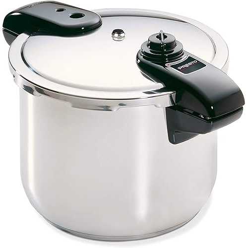 Presto 8-Quart Stainless Steel Pressure Cooker Presto 8-Quart Stainless Steel Pressure Cooker
