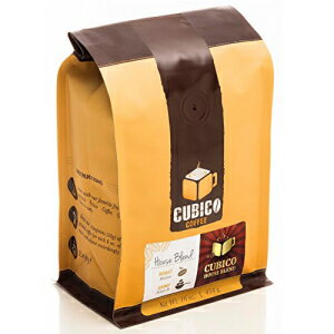 Cubico ハウス ブレンド - 全豆コーヒー - 焙煎したてのコーヒー - Cubico コーヒー - 16 オンス (中南米コーヒーのブレンド) Cubico House Blend - Whole Bean Coffee - Freshly Roasted Coffee - Cubico Coffee - 16 Ounce (Blend of