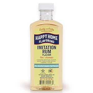 Happy Home イミテーション ラム フレーバー、ノンアルコール、認定コーシャ、7 オンス Happy Home Imitation Rum Flavoring, Non-Alcoholic, Certified Kosher, 7 oz. Happy Home イミテーション ラム フレーバー、ノンアルコール、認定コーシャ、7 オンス Happy Home Imitation Rum Flavoring, Non-Alcoholic, Certified Kosher, 7 oz.