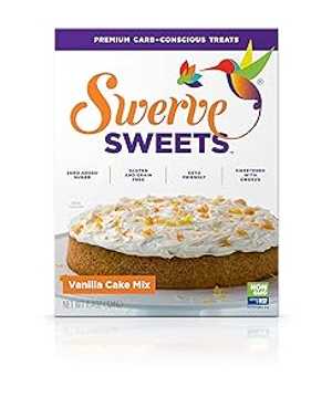 Swerve Sweets, Vanilla Cake Mix, 11.4 Ozのサムネイル