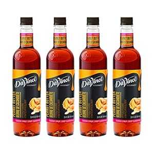 DaVinci Gourmet Classic Peanut Butter Syrup, 25.4 Fluid Ounce (Pack of 4)