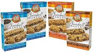 Sunbelt Bakery Combo Pack, 3 Flavor Chewy Granola Bar Variety Pack, 40...