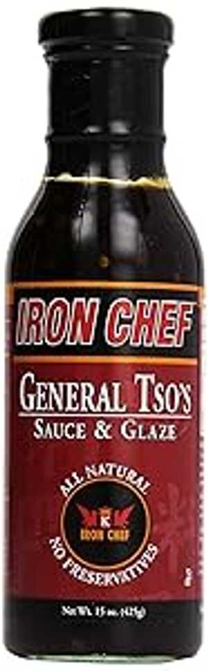 料理の鉄人 ジェネラル・ツォズソース、15オンス Iron Chef General Tso's Sauce, 15 oz