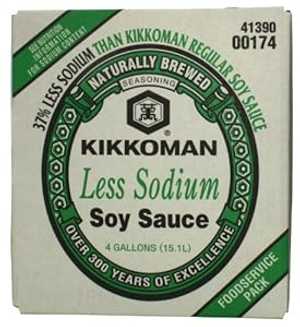Kikkoman Lite Soy Sauce Cube, 512-Ounce Kikkoman Lite Soy Sauce Cube, 512-Ounce