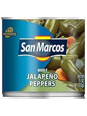 サンマルコス ホールハラペーニョ 11オンス (12個パック) San Marcos Whole Jalape o 11 Oz (Pack Of 12)