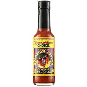 ジャマイカンチョイス スコーピオンペッパーホットソース 5オンス Jamaican Choice Scorpion Pepper Hot Sauce 5 Oz